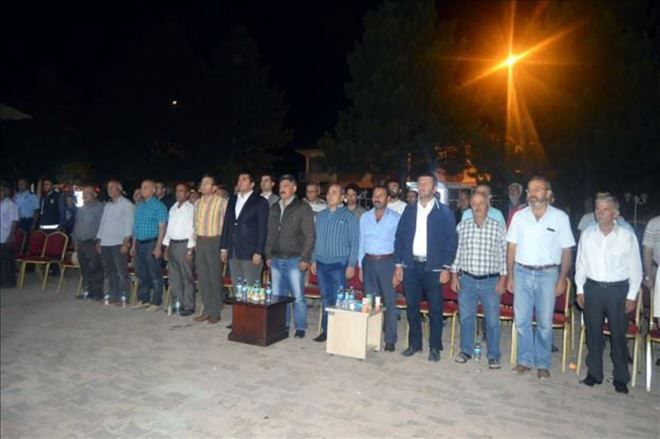 SARIOĞLAN DA DEMOKRASİ NÖBETİ 6. GÜNÜNDE EDİYOR