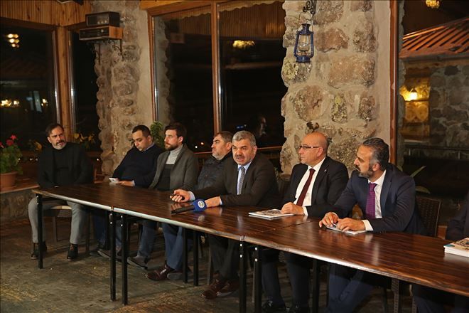 BAŞKAN ÇELİK BELEDİYE YATIRIMLARI HAKKINDA BİLGİ VERDİ