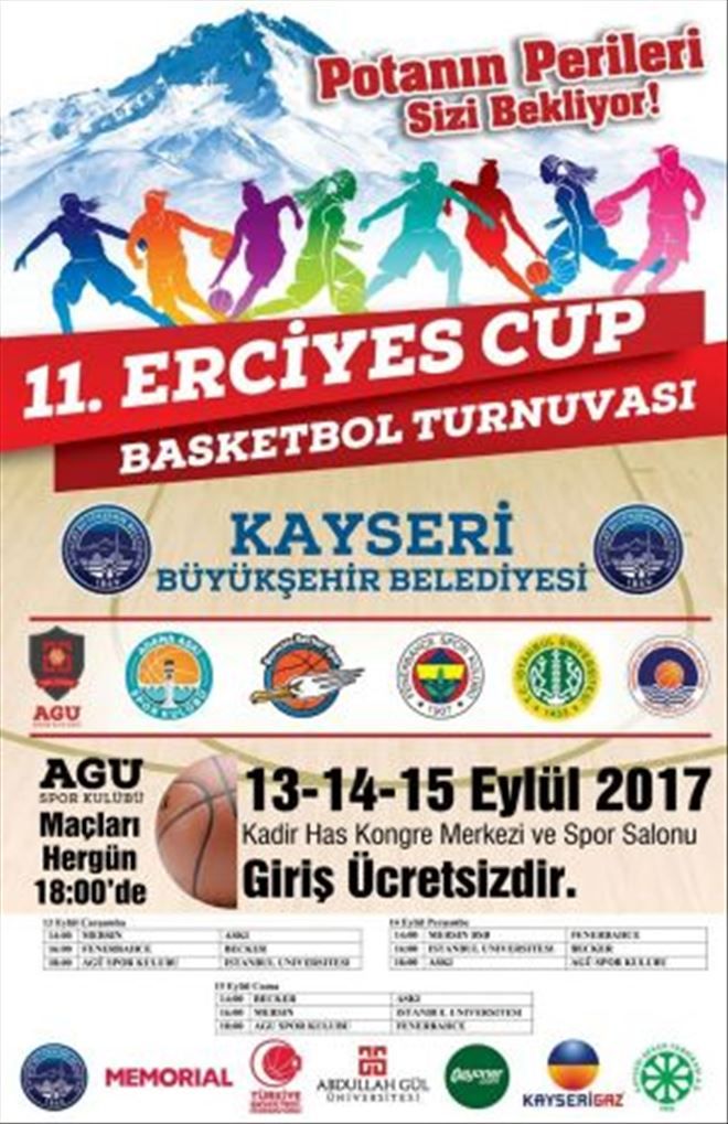 11.ERCİYES CUP BAŞLIYOR