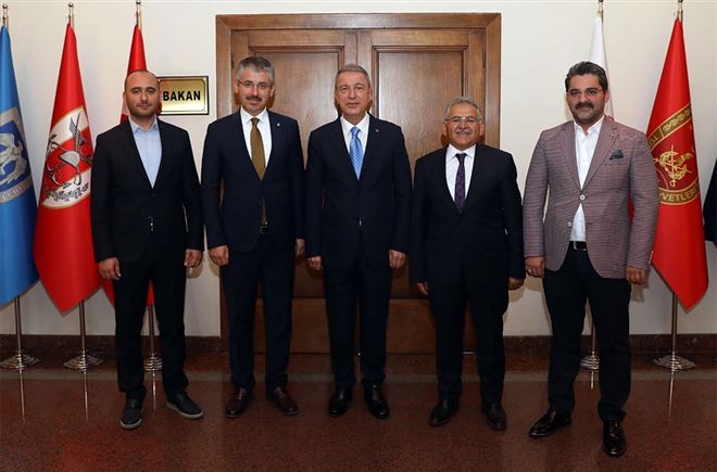 BAŞKAN BÜYÜKKILIÇ ANKARA´DA TEMASLARDA BULUNDU 