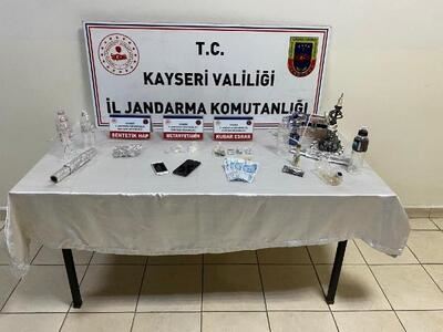 KAYSERİ’DE 2 KİŞİYE UYUŞTURUCU GÖZALTISI
