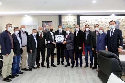 KAYSERİ AMATÖR SPOR KULÜPLERİ FEDERASYONU’NDAN ÖZTÜRK’E ZİYARET 